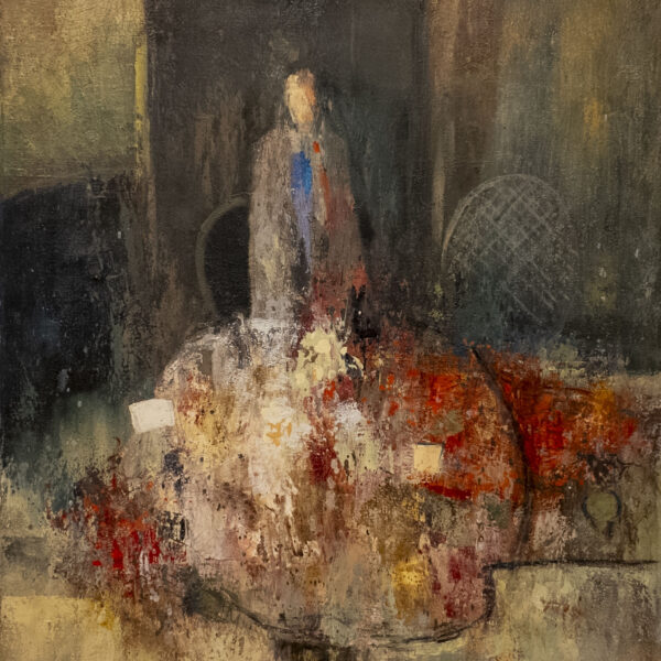 Figura en un interior