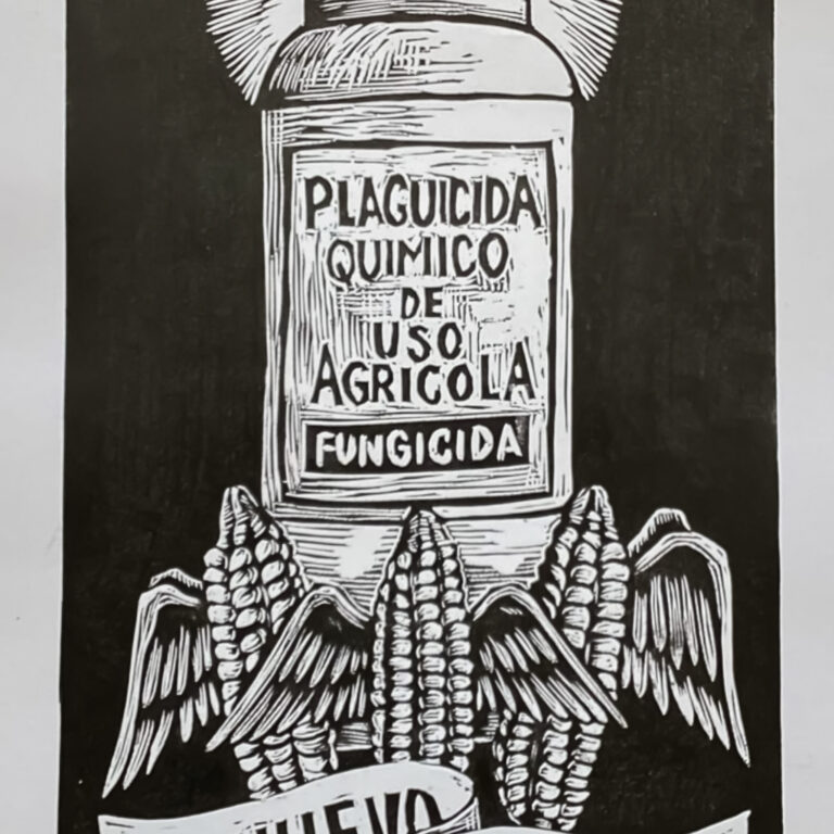 El culto al dios del maíz (Políptico)